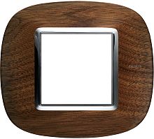 Рамка эллипс Legrand BTicino Аxial Axolute 2 мод Орех  картинка